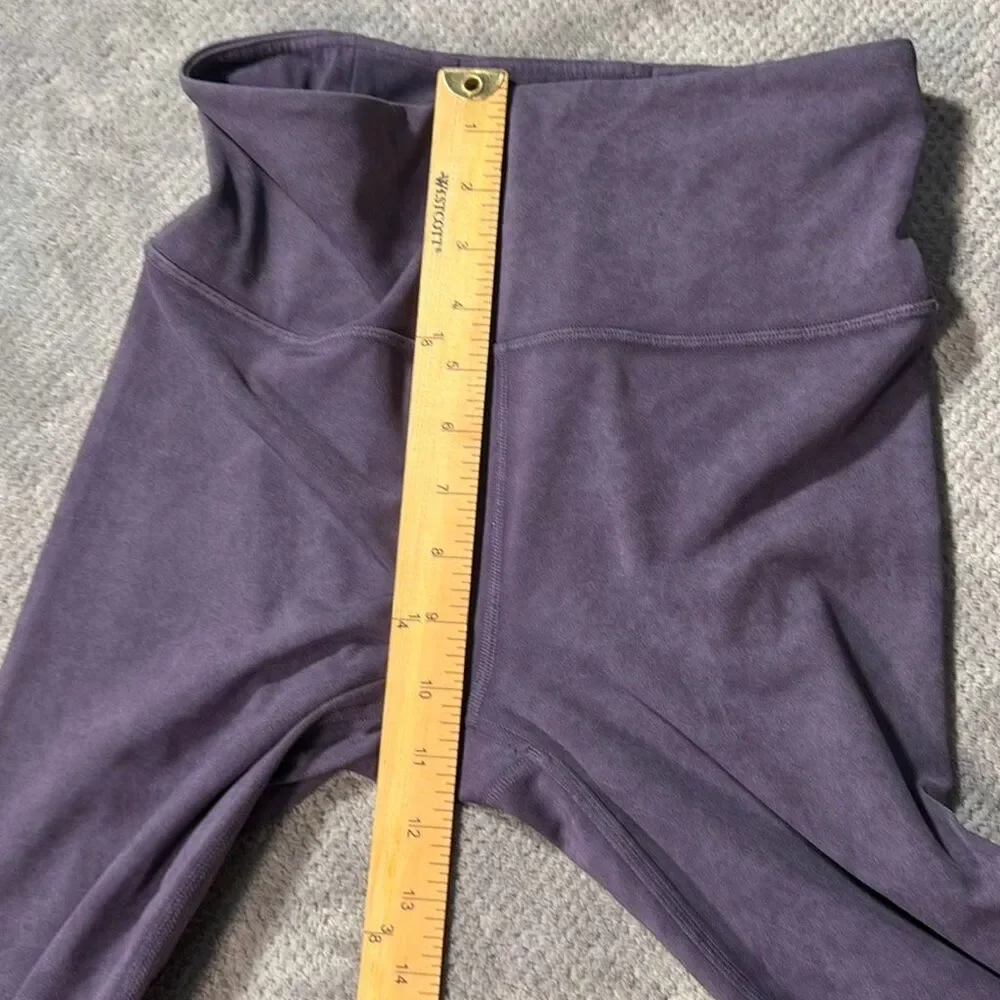 Athleta Women’s Small Purple High Rise 7/8 Leggings Hidden Waist Pocket #1600